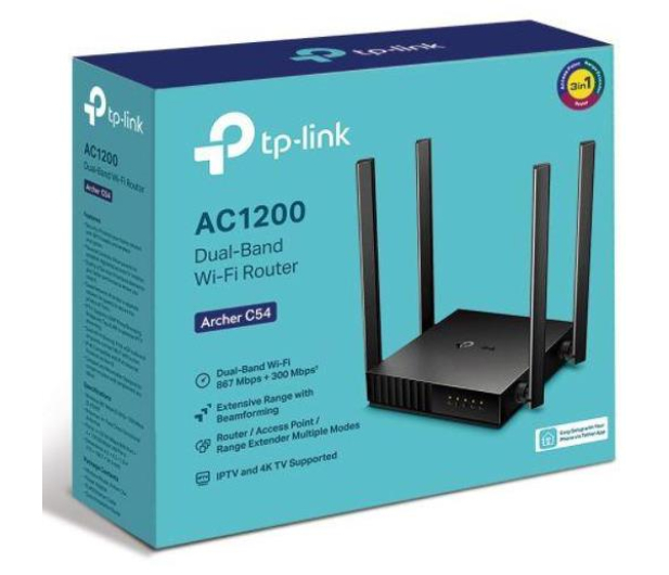 TP-Link Archer C54 (1200Mb/s a/b/g/n/ac) DualBand - 663392 - zdjęcie 4